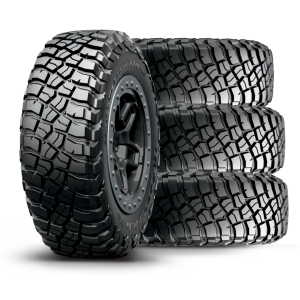 Set de 4 un. 285/70 R17 121/118Q MUD-TERRAIN T/A KM3 LRD BFGOODRICH